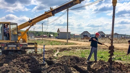Свайно-ростверковый фундамент в Мозыре